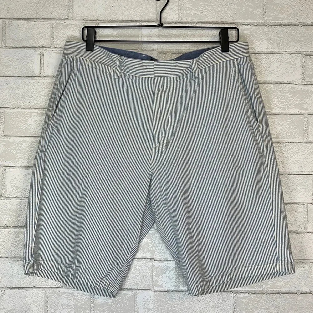 J. Crew Men’s Seersucker Club 10.5” Shorts 34